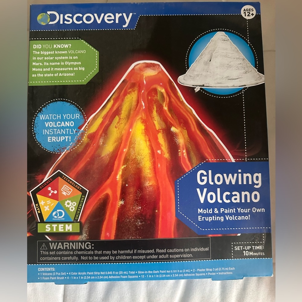 Kids volcano kit